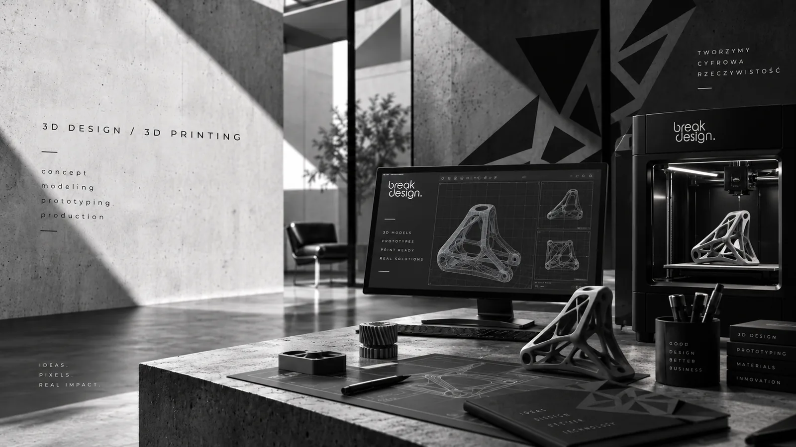 Projektowanie i druk 3D