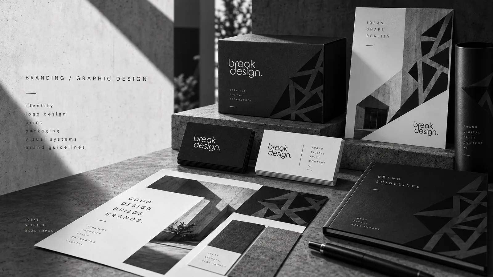 Break Design branding
