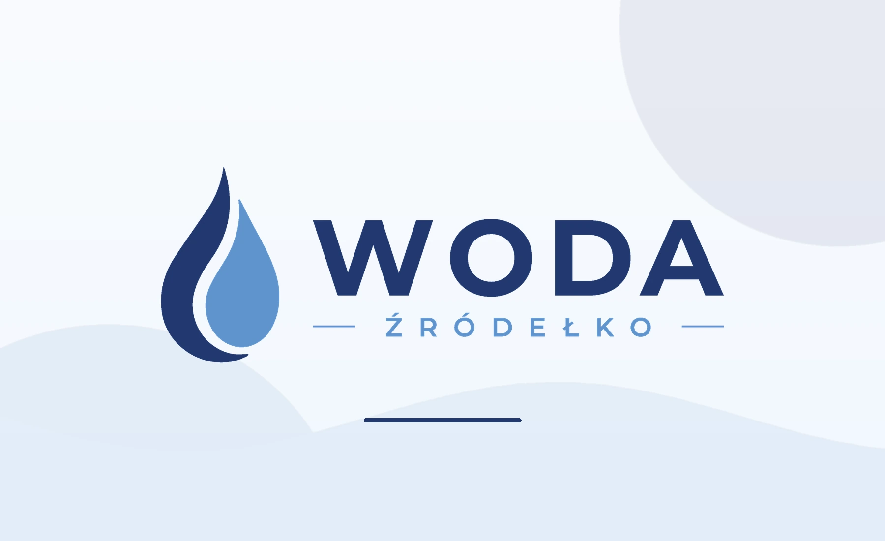 Woda Źródełko — logotyp i identyfikacja wizualna
